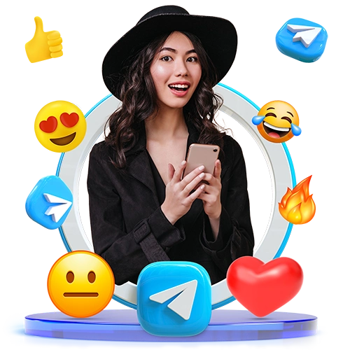 خرید ری اکشن تلگرام واکنش به پست ارزان 100% واقعی با تحویل فوری